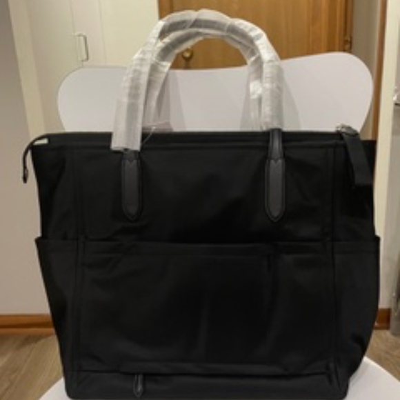 Kate Spade Black Nylon Chelsea Large Tote NWT - Picture 4 of 6
